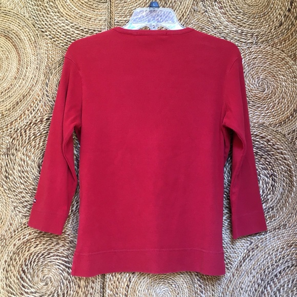 Vintage 1999 Tommy Hilfiger Thermal Shirt Red Card - Picture 3 of 14